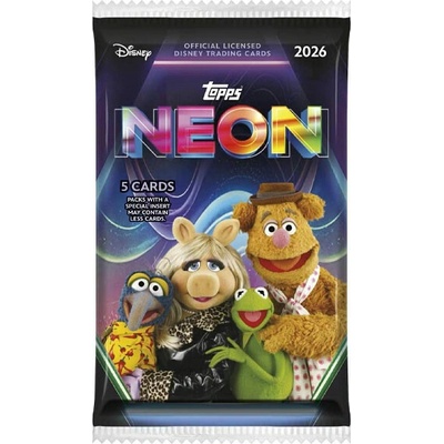 Topps 2026 Disney Neon Mega booster