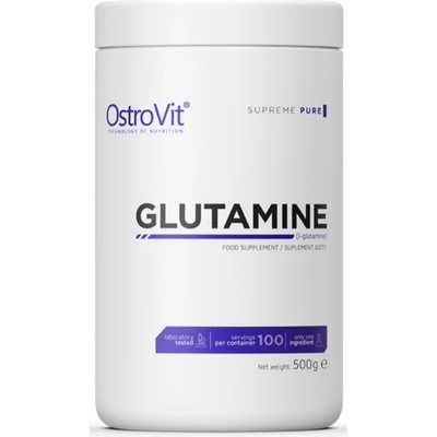 OstroVit Glutamine Powder, неовкусен, 500 g, OstroVit