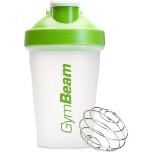 GymBeam Shaker Blend Bottle Transparent - Green | 400 ml [400 мл]