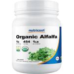 Nutricost Organic Alfalfa, 454 g, Nutricost