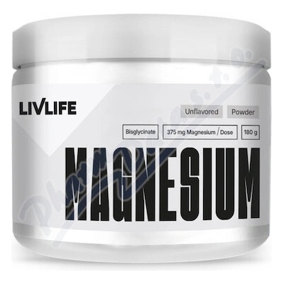 Livlife Magnesium bysglicinate 180 g