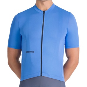 Sportful Мъжка фланелка с къс ръкав за колоездене Sportful Classic Jersey Cycling jersey - Frozen Ocean (056-3634-0311)