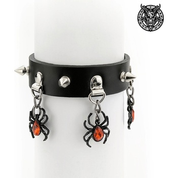 Image 1 of Leather & steel fashion гривна Spider neck - LSF1 133