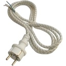 EMOS | S00003 | Flexo šnúra opradená 3× 0,75mm2 k žehličke, 2,4m