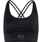 super. natural Дамски спортен сутиен super. natural Women's All Day Super Top Sports bra - Jet Black - размер XS (114-3790-0411)