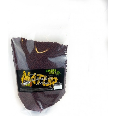 EMERS FISH Emersfish Minipelety Natur Kořeněný Losos 1kg 4mm