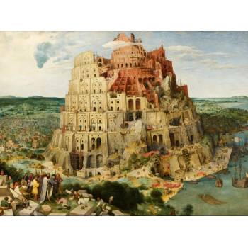 Image 1 of Grafika - Puzzle Jan Brueghel: The Tower of Babel - 2 000 piese