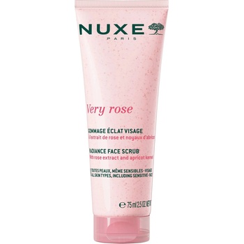 NUXE Very Rose Озаряващ ексфолиант за лице, 75 ml