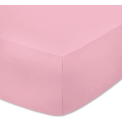 Розов чаршаф с ластик - трико