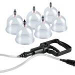  Вакуумни вендузи за масаж, 6 броя - Beginners Cupping Set (PIPE392600)