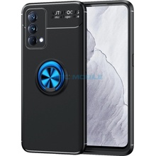 Pouzdro Shield4U Shockproof Realme GT 5G Master Edition RMX3361 černé/modrý s kroužkem