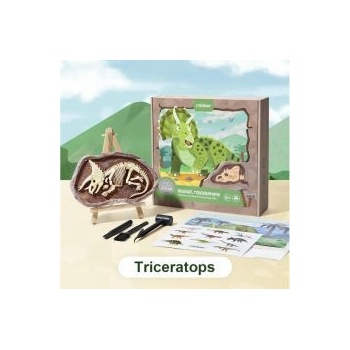 MiDeer Vykopávanie dinosaurov Triceratops
