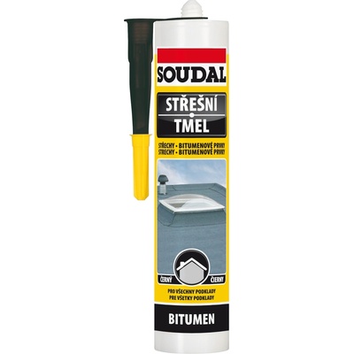 Soudal Bitumenový strešný tmel 300 ml čierny