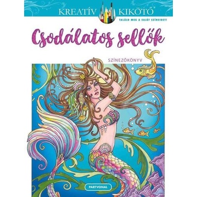Csodálatos sellők Színezőkönyv