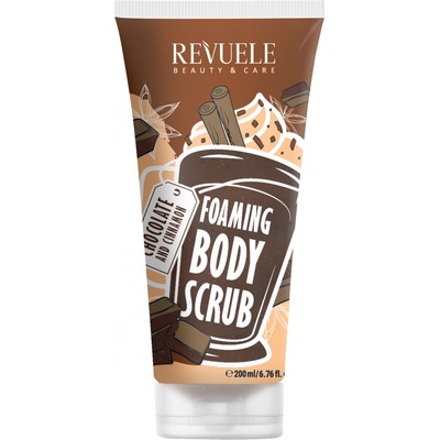 Revuele Chocolate&Cinnamon tělový sprchový peelingový gel 200 ml