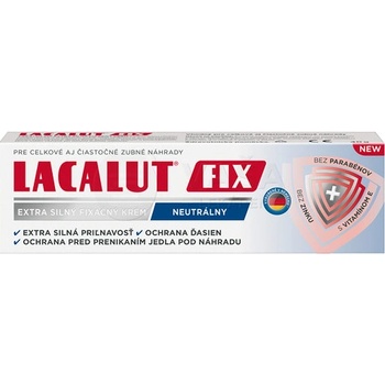 Lacalut FIX extra silný fixačný krém neutrálny 40 g