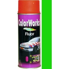 Color Works Fluor 918543 fosforově zelená nitrocelulózový lak 400 ml