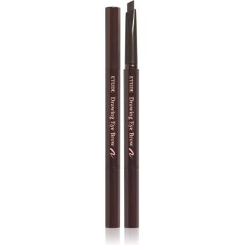 ETUDE Drawing Eye Brow молив за вежди с четка цвят #1 Dark Brown 0, 25 гр