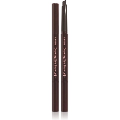 ETUDE Drawing Eye Brow молив за вежди с четка цвят #1 Dark Brown 0, 25 гр