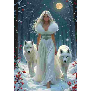 Bluebird Puzzle - Puzzle Wolf Queen - 1 000 piese