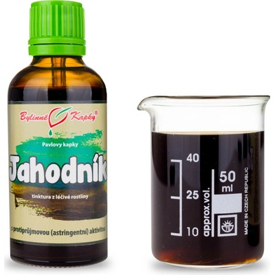 Jahoda obyčajná kvapky tinktúra 50 ml