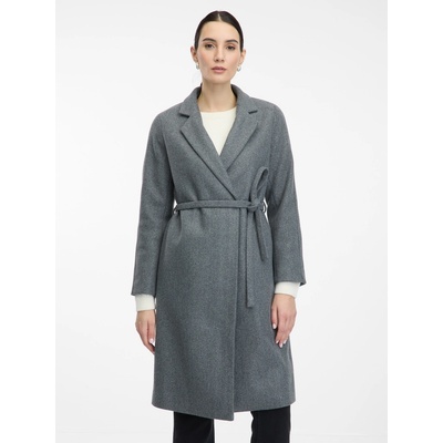 Orsay Grey Women's Coat Women's čierna šedá krémová