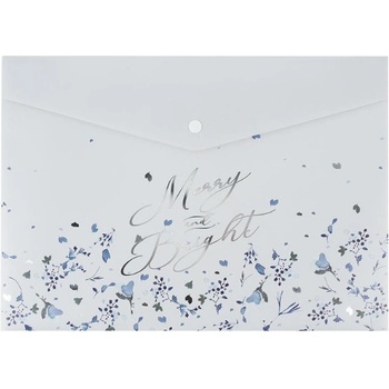 Папка джоб с копче Axent А5+ Flower Symphony-1 (1303557-1496-44-А)