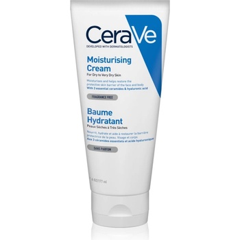 CeraVe Moisturizers хидратиращ крем за лице и тяло за суха или много суха кожа 177ml