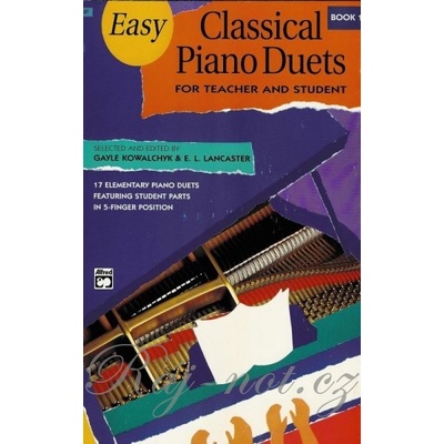 EASY CLASSICAL PIANO DUETS 1 Teacher and Student