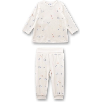 Sanetta Детско ежедневно термо бельо Sanetta Kid's Pyjama Long 222174 Pyjamas - White Pebble - размер 92 (EU) (714-1574-0114)