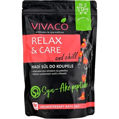 Vivapharm koupelová sůl Hadí jed Klouby & Svaly 1 kg