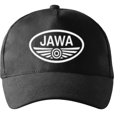 Kšiltovky Jawa černá bílá