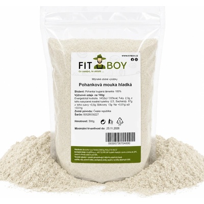 Fitboy Pohánková múka 0,5 kg