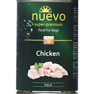 Nuevo Dog Adult Chicken 400 g