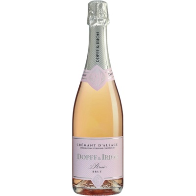 Cremant d'Alsace Brut Rosé Dopff&Irion, crémant rosé brut z Francie, 0,75 l (holá láhev)