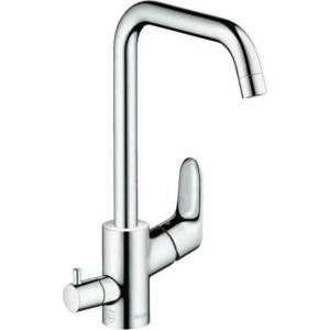 Hansgrohe Кухненски смесител Hansgrohe Focus M41 260 с едноръкохватков механизъм и 1 струя (31823000)