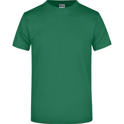 James & Nicholson tričko JN 02 krátký rukáv pánské COT02000202801-dark green
