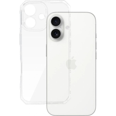 IPhone Силиконов кейс Armor Anti Shock за IPhone 17, Защита около камерите, Прозрачен (3729)