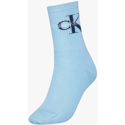 Calvin Klein dámske ponožky Rib Light Blue