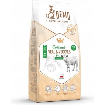 Bemo Optimal teľacie mäso so zeleninou M/L 10 kg