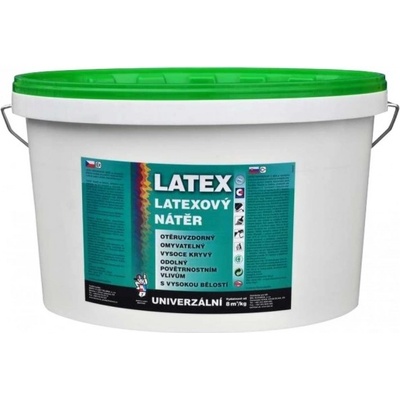 Barvy A Laky Hostivař Teluria V2020 latex univerzální, bílý, 15 kg