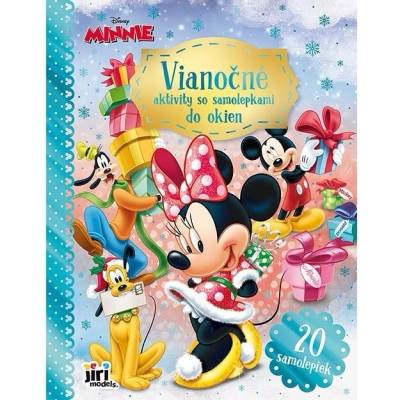 Vianočné aktivity so samolepka mi do okien Minnie