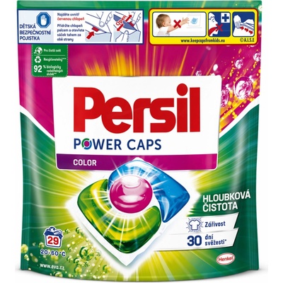 Persil Power Caps Color Deep Clean kapsle 29 PD