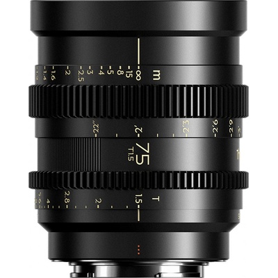 DZOFilm Thypoch Simera-C 75mm T1.5 FF Prime Cine Lens (E-Mount)