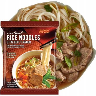 Mama Instantní polévka s rýžovými nudlemi hovězí 55g