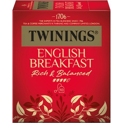 Twinings English Breakfast 10 sáčků
