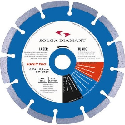 Solga Kotúč diamantový 180 mm 13756180