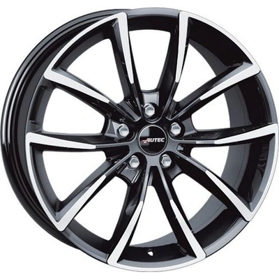 Autec Astana 7x17 5x112 ET49 black polished | Zboží Auto