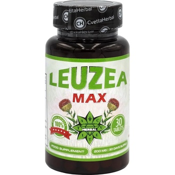 Cvetita Herbal Leuzea Max, 200 mg, 30 таблетки, Cvetita Herbal