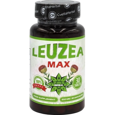 Cvetita Herbal Leuzea Max, 200 mg, 30 таблетки, Cvetita Herbal